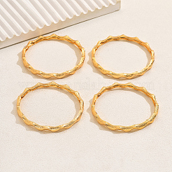 4 set di braccialetti in lega di zinco con onde eleganti per le donne&nbsp;HJ1399-1