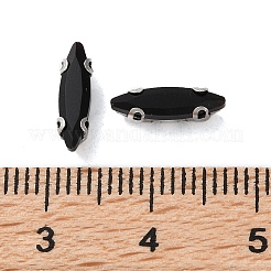Occhio di cavallo cucito su strass&nbsp;RGLA-L028-08B-02