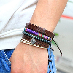Multi-Strang-Armbänder&nbsp;BJEW-N0011-008