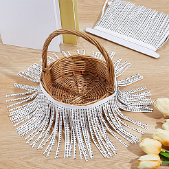 Quastenband aus PU-Kunstleder&nbsp;DIY-GF0013-45B