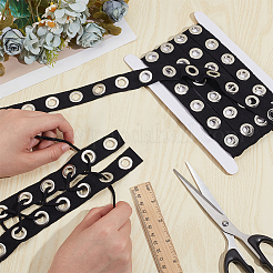 5 Yards Polyester Fischgrätenband&nbsp;DIY-BC0013-27