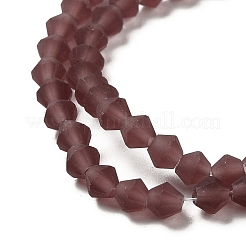Imitano i fili di perle di vetro smerigliato del cristallo austriaco&nbsp;EGLA-A039-T6mm-MD05