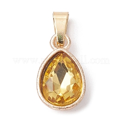 4 colgante de vidrio facetado de 4 colores.&nbsp;PALLOY-JF02343