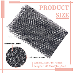 Polyester-Mesh-Tüllstoff&nbsp;DIY-WH0740-22B