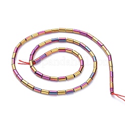 FilI di perline in vetro placcato&nbsp;X-EGLA-K014-B-FP06