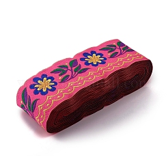 Rubans de polyester à broder&nbsp;SRIB-WH0006-85D
