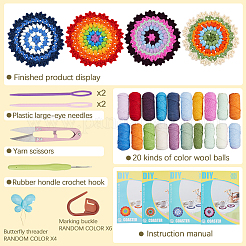 DIY Untersetzer Stricksets&nbsp;DIY-SC0029-67
