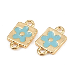 Ciondoli connettore in ottone smaltato&nbsp;KK-H078-03A-G02