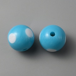 Perles acryliques&nbsp;LS-SACR-WH0009-11C