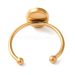 Componentes de anillo de puño abierto de acero inoxidable 304 con recubrimiento iónico (IP)&nbsp;X-STAS-I306-06A-G