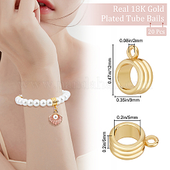 20 pezzo di tubi in ottone&nbsp;KK-BBC0004-24