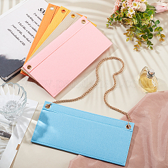 5 Stück 5 Farben Filz-Taschen-Organizer-Einsatz&nbsp;AJEW-WR0001-53