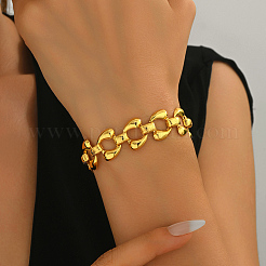 Bracelets hip-hop à maillons en fer pour femmes&nbsp;AU5416