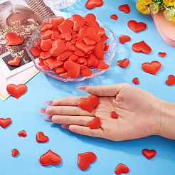300 pièce de 3 styles de confettis en forme de cœur en éponge polyester&nbsp;DIY-TA0012-61
