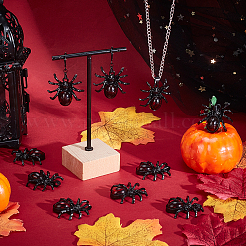 10 Stück Glasanhänger mit Halloween-Motiv&nbsp;FIND-SC0005-95
