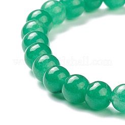Natürliche grüne Aventurin Perlen Stretch-Armbänder&nbsp;BJEW-D446-B-34