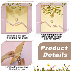 Láminas de acrílico&nbsp;DIY-WH0622-330A