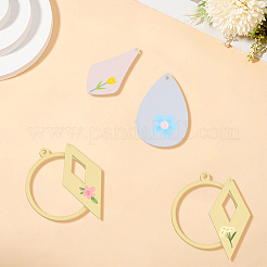 Kit de fabricación de joyas de aretes de diy&nbsp;DIY-SP0004-31