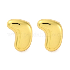 Orecchini a bottone in acciaio inossidabile 304 per donna&nbsp;EJEW-A125-72G