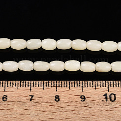 Natürliche weiße afrikanische Opalkorne Stränge&nbsp;G-N346-02A-10