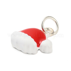 Weihnachtsmotive Legierung Emaille Anhänger&nbsp;LS-FIND-I063-01D