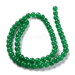 Perles de jade blanc naturel&nbsp;G-J390-C01-13