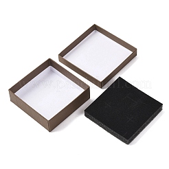 Quadratischen Karton Schmuckschatullen&nbsp;CBOX-A010-01B-02