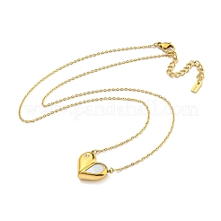 Ionenplattierung (IP) 304 Edelstahlkette Halskette&nbsp;NJEW-A027-02G