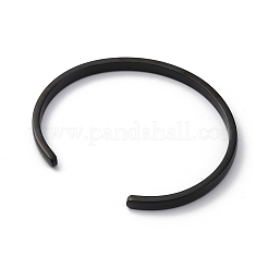 Ionenplattierung (IP) 304 Edelstahl-Manschettenarmbänder&nbsp;STAS-I110-10-4mm-B