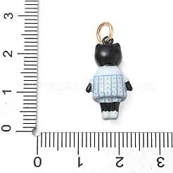 Latón con colgantes de esmalte&nbsp;KK-CBAF749-04D
