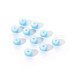 50pcs transparente Streifen Harzperlen&nbsp;RESI-YW0001-02E