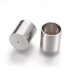 Emembouts de cordon en acier inoxydable 201 résistants au ternissement&nbsp;STAS-O118-68P