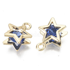 Messing-Zirkonia-Charms&nbsp;KK-N235-034C