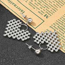 Pendientes de acero inoxidable 304 para mujer&nbsp;EJEW-A119-21P