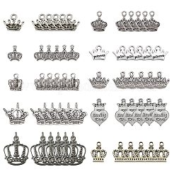 Tibetischer stil Aluminium Anhänger & Charms&nbsp;PALLOY-SC0002-81