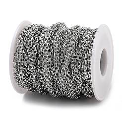 Anlaufgeschützte 304 Edelstahl-Kabelkette&nbsp;CHS-H026-07B-P
