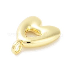 Pendenti con lettere a palloncino in ottone placcato a cremagliera&nbsp;KK-C050-01G