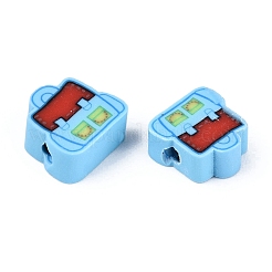 Zurück zur Schule handgemachte Polymer Clay Perlen&nbsp;CLAY-Q253-19A