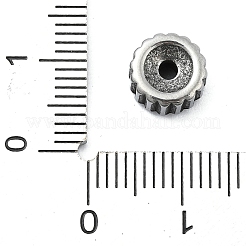 304 Edelstahlperlen&nbsp;STAS-H219-07AS