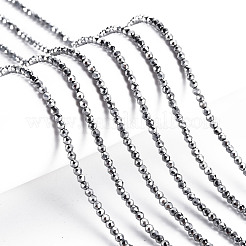 Chapelets de perles en verre électrolytique &nbsp;EGLA-S174-23D-06