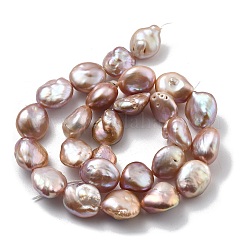 Perles de perles de keshi baroques naturelles&nbsp;PEAR-P064-08E-04E