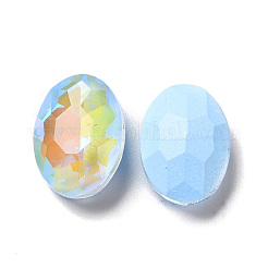 Strass-Cabochons aus Glas im fluoreszierenden Mokka-Stil&nbsp;GGLA-M005-01A-211MK