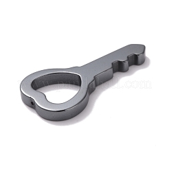 Pendentifs en hématite synthétique non magnétique avec placage sous vide PVD&nbsp;G-G856-04B