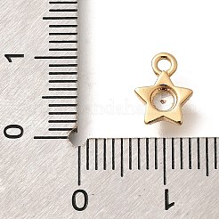Ottone micro spianare fascino zirconi&nbsp;KK-C085-23G