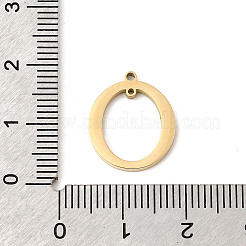 Pendentifs en acier inoxydable 304 micro pavés de zircones cubiques&nbsp;LS-STAS-P431-21G