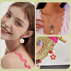 24pcs 12 pendentifs en alliage de couleurs&nbsp;FIND-YW0012-10-NR