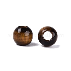 Natürliche Tigerauge europäischen Perlen&nbsp;G-Q607-02S