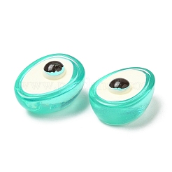 Cabochons semi-stéréoscopiques en résine transparente&nbsp;RESI-G072-01D