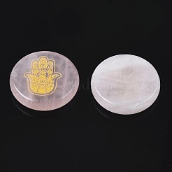 Cabochons de quartz rose naturel&nbsp;G-S375-005B