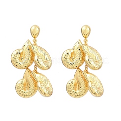 Pendientes colgantes de acero inoxidable 304&nbsp;EJEW-P325-05G-G